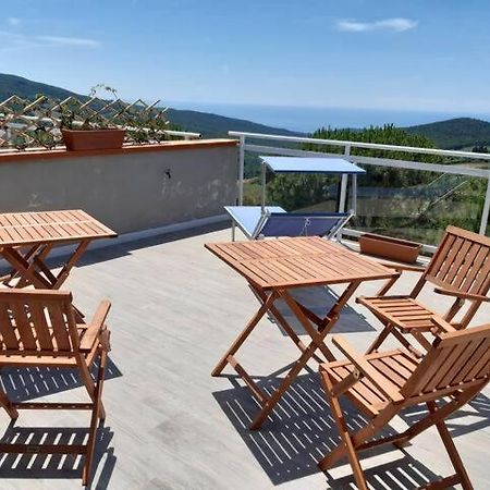 Vista Sulle Isole Dell'Arcipelago Toscano Nibbiaia Ngoại thất bức ảnh