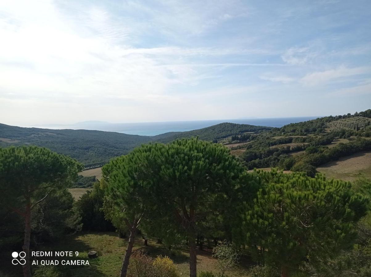 Vista Sulle Isole Dell'Arcipelago Toscano Nibbiaia Ngoại thất bức ảnh